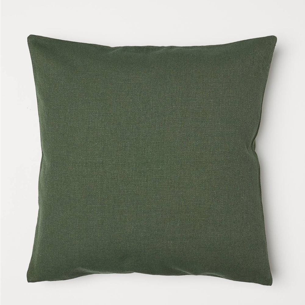 COTTON CANVAS CUSHION COVER